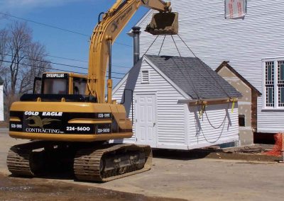 Outbuilding built over your tank? We've got this!